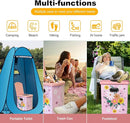 Upgrade XL Portable Toilet for Adults, Extra Large Portable Travel Floding Toilet, Camping Tall Toilets with Lid for Adults and Kids Compact Potty for Car,Hiking,Beach and Camping by TinyTreasures Baby Boutique