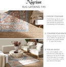 Nourison Home Home Positano 6' Runner Fabric Terracotta Area Rug by GreenHaven Gardens