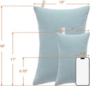 NTBAY Toddler Pillows, Down Alternative 13"x18" Pillows, Machine Washable - Soft and Breathable Travel Small Pillows for Sleeping, Ideal for Daycare, Crib, Cot, Sea Green by TinyTreasures Baby Boutique