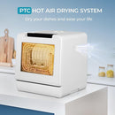 EUHOMY Portable Dishwasher Countertop Dishwashers, 8 Programs Mini Dishwasher, 5L Built-in Water Tank and Inlet hose, Self Clean, Baby Care, Air Dry Function, for Apartments & RVs, No Hookup Needed by TinyTreasures Baby Boutique