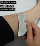 4 in 1 Muscle Scraper Stainless Steel Gua Sha Massage Tool Set with Bag,IASTM Scraping Tools for Muscle Treatment by CozyNest Decor