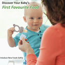 JEXFUN Silicone Baby Fruit Food Feeder Pacifier & Breastmilk Popsicle Freezer Molds, Double as Baby Teething Toys, Freezable Feeding Set for Breast Milk Ice Cubes, Food, Vegetable Purees - (Sand) by TinyTreasures Baby Boutique