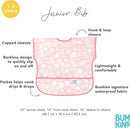 Bumkins Bibs - Toddler Bibs, Waterproof, Large for 1-3 Years, Short Sleeve by TinyTreasures Baby Boutique
