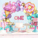 Amandir 139pcs Pastel Donut Balloon Arch Garland Kit Sweet One Ice Cream Birthday Party Decorations Sprinkles Confetti Pastel Balloons for Donut Grow Up Girl Baby Shower Spring Party Supplies by CozyNest Decor