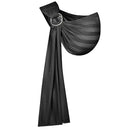 Water Ring Sling Baby Carrier, Adjustable Lightweight Breathable Newborn Carrier Sling for Summer, Swimming, Pool, Beach, Front Chest Mesh Infant Wrap Carrier for Baby Gift（Black） by TinyTreasures Baby Boutique