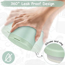 12oz Insulated Vacuum Food Jar with Buckle Lid Wide Mouth Soup Thermo for Hot Food Kids Leakproof Stainless Steel Lunch Container (Mint, 12OZ) by TinyTreasures Baby Boutique