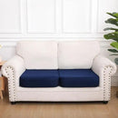 hyha Waterproof Couch Cushion Covers, Stretch Sofa Couch Seat Slipcover for Dog Washable, Non-Slip Waterproof Outdoor Cushion Covers for Patio Furniture Replacement (2 Pieces, Navy) by CozyNest Decor