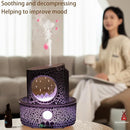Aromatherapy Humidifier for Sleep Relaxation, Raindrop Humidifiers,Aromatherapy Diffuser with 3 LED Color Changing Lights and Auto-Off, Air humidifier Suitable for Home, Office by TinyTreasures Baby Boutique