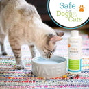 Oxyfresh Premium Pet Dental Care Solution Pet Water Additive: Best Way to Eliminate Bad Dog Breath and Cat Bad Breath - Fights Tartar & Plaque - So Easy, Just Add to Water! Vet Recommended 2 Pack by CozyNest Decor