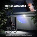 Onforu 75W LED Motion Sensor Outdoor Lights, Dusk to Dawn Flood Light Outdoor Motion Sensor, Hardwired Security Lights Floodlights Outside 7500LM 6500K Daylight IP65 Waterproof (White) by GreenHaven Gardens