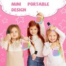 【2025 Newest】 Mini Karaoke Machine for Kids Girls & Boys - Portable Bluetooth Speaker with 2 Wireless Microphones - Kids Birthday Gifts for Ages 4-10 - Kids' Instrument Accessories - Rose Gold by TinyTreasures Baby Boutique