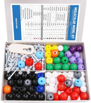 Swpeet 240 Pcs Organic Chemistry Molecular Model Student and Teacher Kit, Chemistry Molecular Model Student and Teacher Set - 86 Atoms & 153 Bonds & 1 Short Link Remover Tool by TinyTreasures Baby Boutique