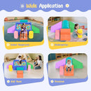 Lischwert Foam Climbing Blocks for Toddlers, Soft Play Ball Pit, Baby Climbing Blocks Soft Play Climbing for Toddlers with Foldable Block and Tunnel Indoor Climbing Toys for Toddler 1-3 by TinyTreasures Baby Boutique