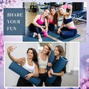 Timgle 6 Pcs 10mm Thick Yoga Mat Bulk, 68 x 24 Inches, Anti-Slip Tear-Resistant Exercise Mat for Adult Fitness, Stretching, Workout and Studio by TinyTreasures Baby Boutique
