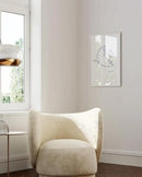 HAUS AND HUES 20x30 White Picture Frame - White 20x30 Frame Aluminum, Vertical & Horizontal Hanging, Shatterproof Plexiglass - Ideal for Home, Room, Office Decor (20x30 in, White) by CozyNest Decor