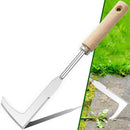 Japanese Crack Weeder Sickle Garden Tool Crevice Weeding Tool, L-Shape Manual Weeder Gardening Tool Crack Sickle, Grass Cutter Knife, for Sidewalk, Driveway and Garden (Weeder Puller) by GreenHaven Gardens