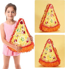 Wernnsai Pizza Piñata - Pizza Decorations For Kids Food Themed Birthday Party Piñata With Blindfold And Bat For Summer Mexican Party Supplies by TinyTreasures Baby Boutique