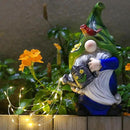 AIGEL Garden Gnomes Statues, Solar Garden Statue Outdoor Decor, Large Gnomes with Solar Light, Standing Statue for Patio, Lawn, Yard Art Decoration, Figurine Ornament by GreenHaven Gardens