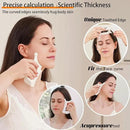 6-in-1 Ceramic Gua Sha Tool for Face & Body - Manual Facial Massage for Lymphatic Drainage, Jaw Lifting, Puffiness Care, Neck Massage for Stress Relief at Home, Self Care Gift for Mum Wife White by CozyNest Decor