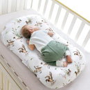 LifeTree Muslin Baby Lounger Cover, Newborn Slipcover Lounger Cover for Boys Girls Infant, Soft 70% Viscose from Bamboo and 30% Cotton, 1 Pack Cover Only, MallardDuck Pattern by TinyTreasures Baby Boutique