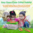 PLAY Bug Catcher Kit,Outdoor Toys for Kids Ages 4-8 8-12,Bug Catcher Vacuum with Critter Habitat Case,Butterfly net,Magnifying Glass,Toddler Outside Toys for 3 4 5 6 7 8+ Year Old Boys Birthday Gift by TinyTreasures Baby Boutique