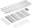 Land Guard 6×3×1ft Galvanized Metal Raised Garden Bed, Metal Planter Kit Box Outdoor for Deep-Rooted Vegetables, Flowers, Green and Herbs…… by GreenHaven Gardens