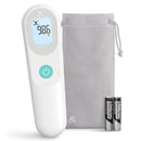 Greater Goods No-Touch Infrared Digital Thermometer for Adults, Kids, and Babies, Forehead Thermometer with Ergonomic Grip, Fever Alarm, White by TinyTreasures Baby Boutique