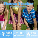 Kids Watches for Girls Boys Digital Sport Watch with Step Counter Pedometer Vibration Alarm Clock, No App Waterproof Fitness Tracker Kids Watch Boys Girls Teens Students Ages 5-16 by TinyTreasures Baby Boutique