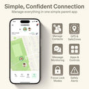 JrTrack 5 Kids Smart Watch by Cosmo | Best Kid-Safe Phone Watch | Precision Real-Time GPS Tracking | Call, Text, Activity, School Settings | Spotify Music | Parental Controls | SOS & Safety Alerts by TinyTreasures Baby Boutique