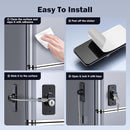 2 Pack Refrigerator Door Lock with Adhesive, No Tools Required, Child Proof Fridge Door Lock for Kids and Pets, Self Adhesive Latch for Freezer, Cabinets, Drawers, Air Oven, Windows (Patent) by TinyTreasures Baby Boutique