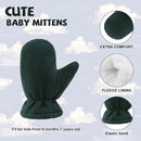 BAVST Baby Toddler Winter Mittens Girls Warm Fleece Lined Gloves Kids Sherpa Lined Mittens for Boys by TinyTreasures Baby Boutique