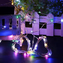 RUICHEN Multicolor Dimmable Fairy Lights Plug in, 99 Ft 300 LED Twinkle String Lights with Remote, Waterproof Silver Wire Firefly Lights for Bedroom, Patio, Yard, Christmas, Easter, Wedding, Party by GreenHaven Gardens