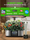 LetPot LPH-Max Hydroponics Growing System Kit, 21 Pods APP & WiFi Automatic Controlled Smart Indoor Garden with 36W LED Grow Light, Auto Drip Irrigation Kits, Self-Managed Nurturing & Watering by GreenHaven Gardens