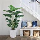 Artificial Monstera Plant 5ft, Realistic Fake Plants with Silk Leaves & Texture Trunk, Artificial Plants for Home Office Decor Indoor Outdoor Housewarming Gift by CozyNest Decor