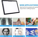 Rechargeable A4 Light Pad with Innovative Stand and Top Clip, Elice Wireless Bright Light Tracing Board Portable LED Artcraft Tracer Box for Artists, Drawing, Cricut Weeding Vinyl, Diamond Painting by TinyTreasures Baby Boutique