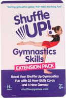 Shuffle Up Gymnastics Games Skills Pack - Family Games with 22 New Fun & Active Skills Cards for Kids, Gymnastics Equipment for Kids, Gymnastics Gifts for Girls & Boys by TinyTreasures Baby Boutique