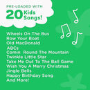 Move2Play, Kids Karaoke Microphone | Includes Pre-Loaded Songs & Bluetooth | Kids Birthday Party Gift | Toy for All Ages 2, 3, 4, 5, 6+ Year Old Girls, Boys & Toddlers by TinyTreasures Baby Boutique