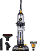 EUREKA PowerSpeed Lightweight Powerful Upright Vacuum Cleaner for Carpet and Hard Floor, Pet Turbo, Black,Yellow by CozyNest Decor