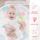 Baby Play Mat, 4-in-1 Baby Play Gym Tummy Time Mat with Ball Pit and 5 Detachable Toys for Newborn to Develop Sensory Exploration and Motor Skill 0-6-12 Months by TinyTreasures Baby Boutique