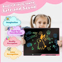 LCD Writing Tablet for Kids, Rechargeable 21 Inch Doodle Board,Easter Basket Stuffers,Preschool Learning Toys Christmas Birthday Gift 3 4 5 6 7 Year Old Girls Boys (Pink) by TinyTreasures Baby Boutique