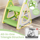 Primlect Potty Training Seat, 2-in-1 Toddler Toilet Seat with Step Stool, Ultra-Stable Potty Chair Attachment, Adjustable Seat and Step Ladder, Non-Slip Design, Splash Guard for Boys and Girls(Green) by TinyTreasures Baby Boutique