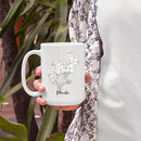 Personalized Name Red Panda Lover Accent Coffee Mug, Awesome Red Panda Ceramic Coffee Cup Gift, Customized Animal Travel Mug Gift For Dad Mom Kids Birthday Thanksgiving, Cute Animal White Cup 11 15Oz by TinyTreasures Baby Boutique