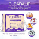 CLEARALIF Laundry Detergent Sheets 80 Sheets (Up to 160 Loads), Lavender - Great For Apartments, Dorms,Eco Friendly by CozyNest Decor