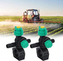 Misting Nozzles, External Thread Agricultural Sprayer Fan Shaped Spraying Nozzle, Hose Drip Irrigation Sprayer Nozzle for Agriculture, 2 Pcs by GreenHaven Gardens
