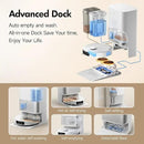 Mova P10 Pro Ultra Robot Vacuum and Mop 13,000Pa Suction, 140°F Hot Water Auto Mop Washing & Drying, Dual Spinning Extenable Mop,10.5mm Lifting for Carpet, 360°Obstacle Avoidance, App Control by CozyNest Decor