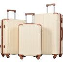 Hardshell Luggage Sets 3 Pcs Spinner Suitcase with TSA Lock Lightweight 20"24"28"