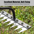 2 in 1 Iron Rake 2.0 for Gardening & Weeding,Multi-Tine Carbon Steel Garden Cultivator Rake | Weed Puller Tool & Uprooting Weeder for Gardenia | for Weeding, Cultivating, Lawn(No Handle Included) by GreenHaven Gardens