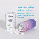The Humble Co. Sensitive Toothpaste Tablets – Fluoride Free Toothpaste Tablets for Sensitive Teeth and Gums, Dentist Developed Formula, Vegan, SLS Free, Plastic Free (Spearmint, 2 PK) by CozyNest Decor