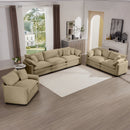 Elegant Oversized Sectional Sofa Set With Deep Seats And Flexible Layout by HouseOfZazla
