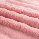 YUSOKI Luxury 3D Bubble Throw Blanket 5lb,All Ages,Home Decoration, (Light Pink,90 * 90inches) by CozyNest Decor